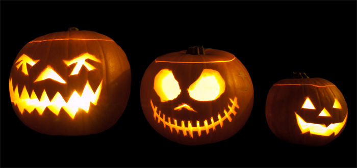 jack-o-lantern ideas for Halloween