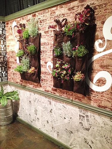 Pocket planters - Home Brew by Ida York Interior Design